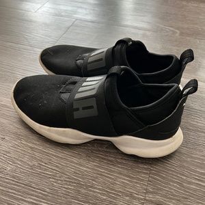 Black Puma Slip-On Shoes (7)